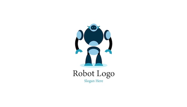 logotipo de tecnología robot