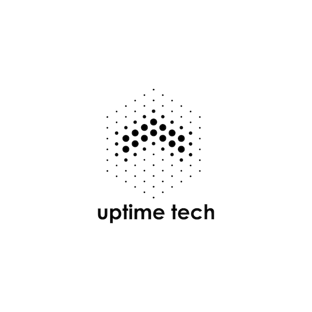 El logotipo de la tecnología de tiempo de actividad