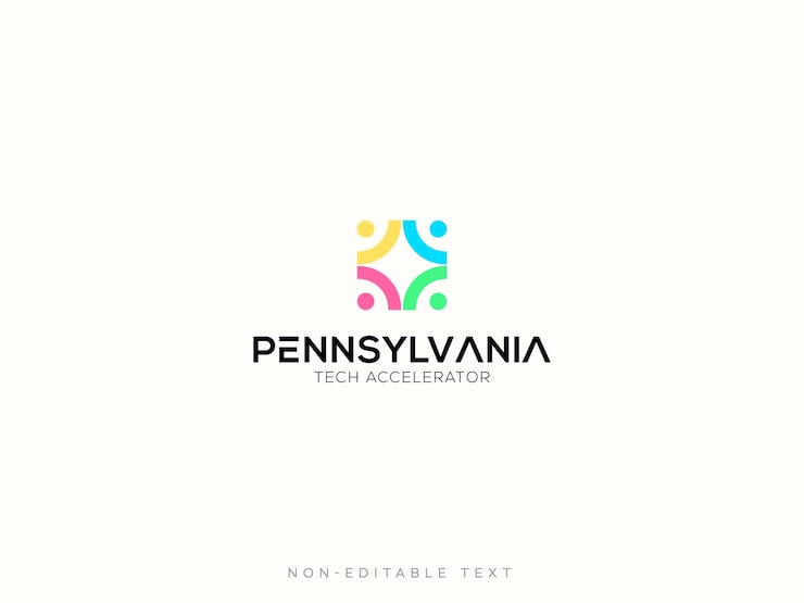 Vector logotipo de tecnología