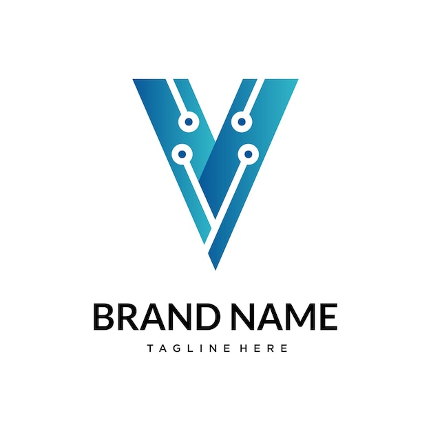 El logotipo de la tecnología