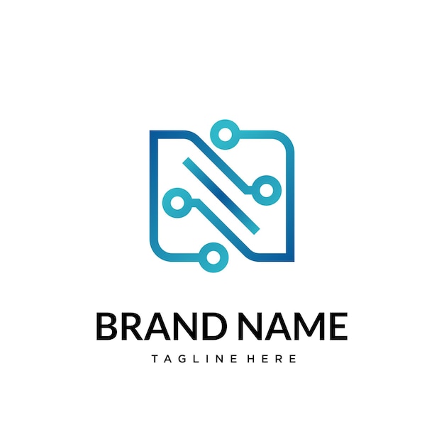 El logotipo de la tecnología