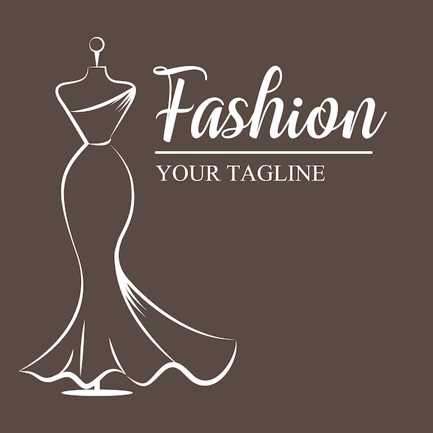 Logotipo de la tienda de ropa de moda
