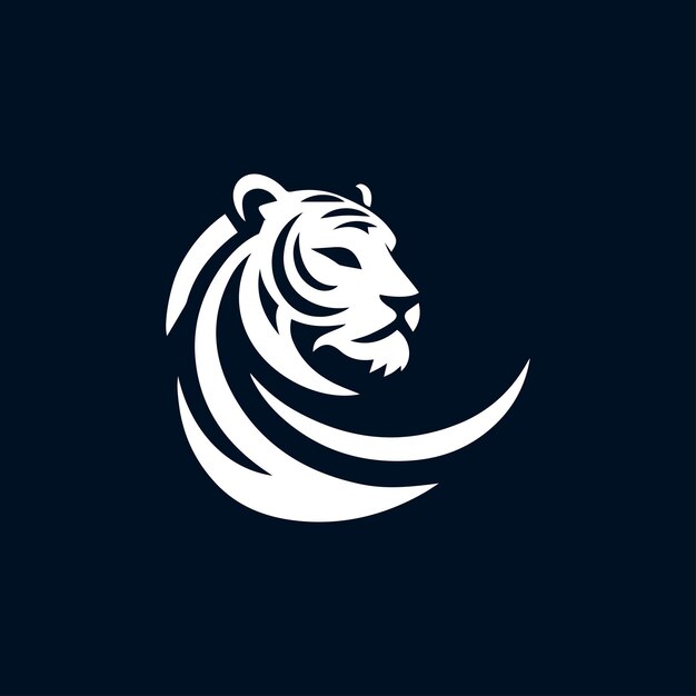 El logotipo del tigre majestuoso 10