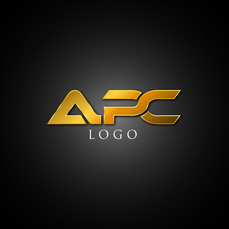 Logotipo de tipografía APC