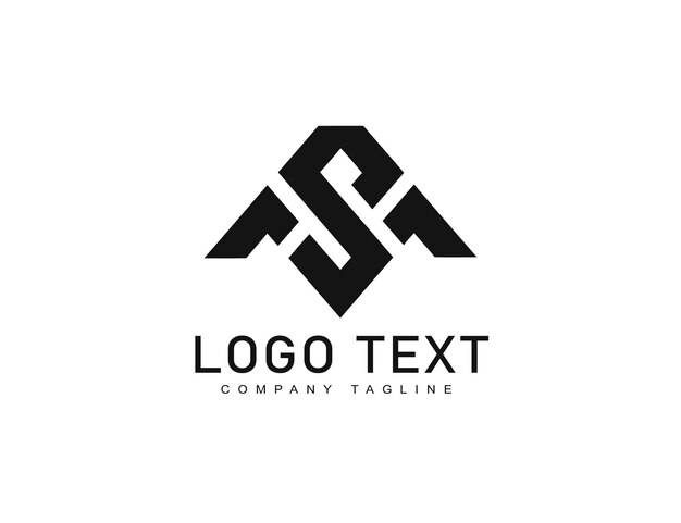 El logotipo de la tipografía S