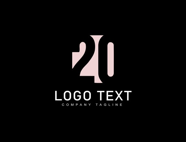 El logotipo de la tipografía Twenty