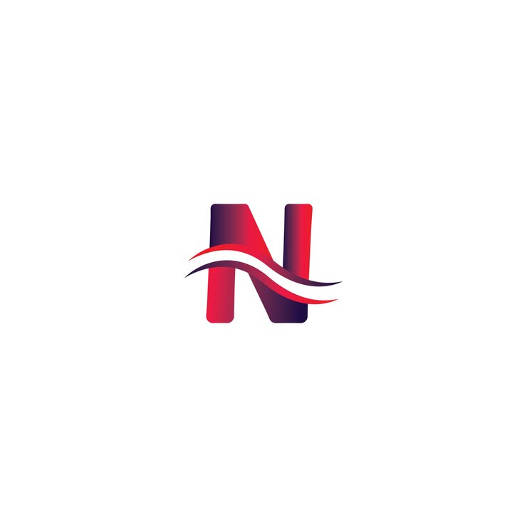 Logotipo tipográfico N