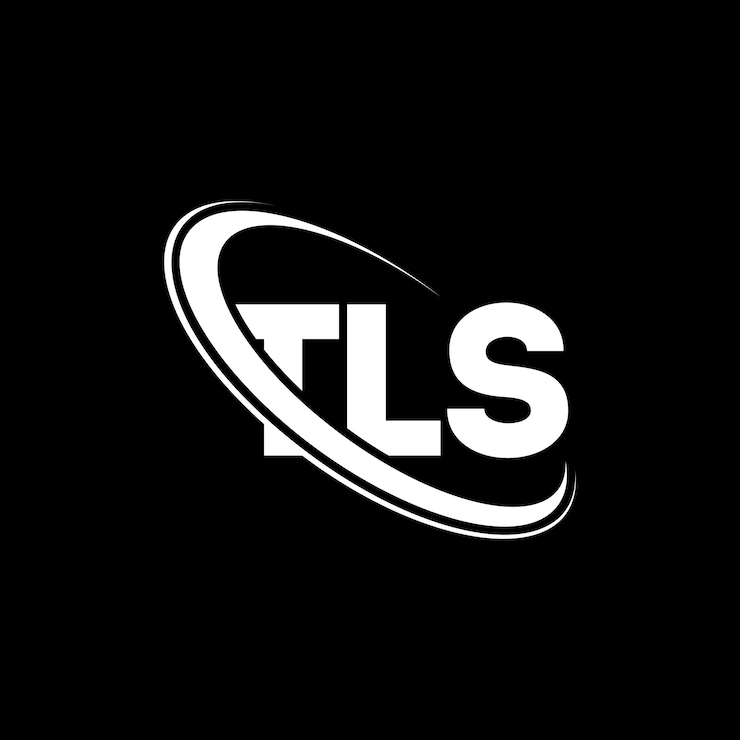 Vector logotipo tls tls letra tls letra diseño de logotipo iniciales tls logotipo vinculado con círculo y mayúscula monograma logotipo tls tipografía para negocios de tecnología y marca inmobiliaria
