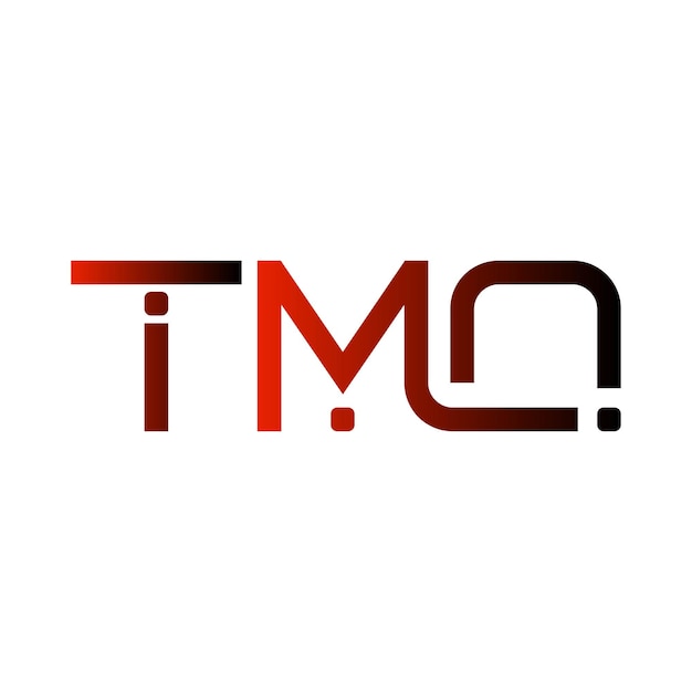 Logotipo de TMQ tipografía abstracta diseño vectorial mínimo moderno y sencillo