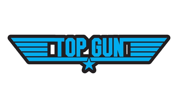 El logotipo de Top Gun