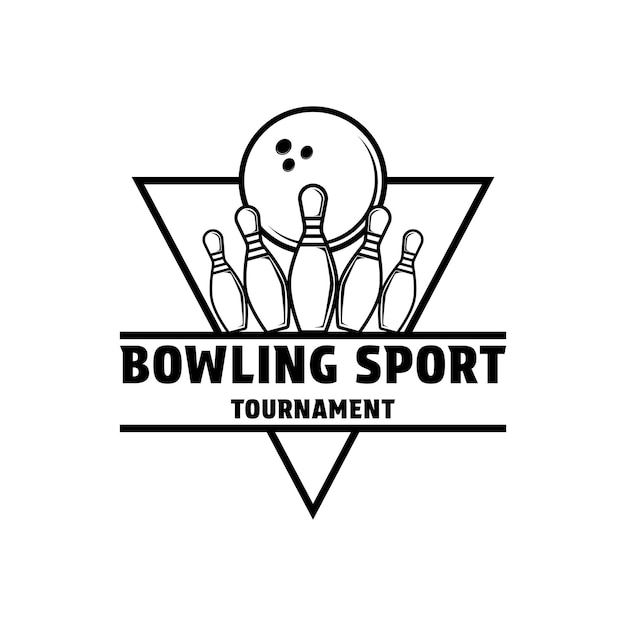 El logotipo del torneo de bolos