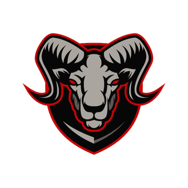 un logotipo de toro con cuernos y cuernos en él