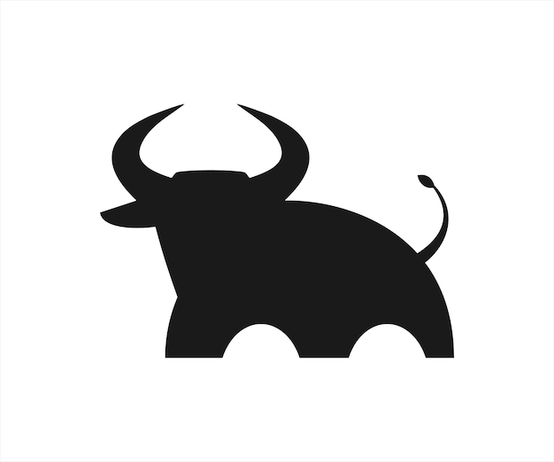 Logotipo de toro o icono de toro