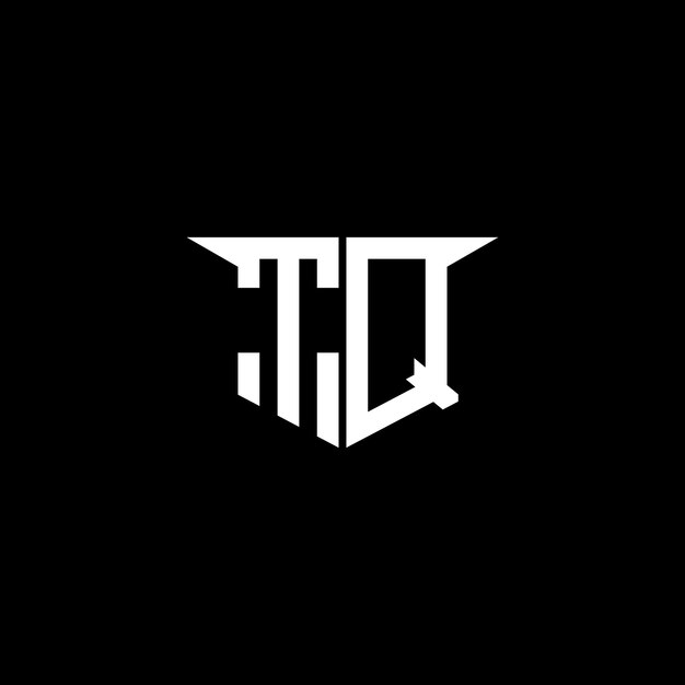El logotipo de TQ Modern Construction con diseño simétrico