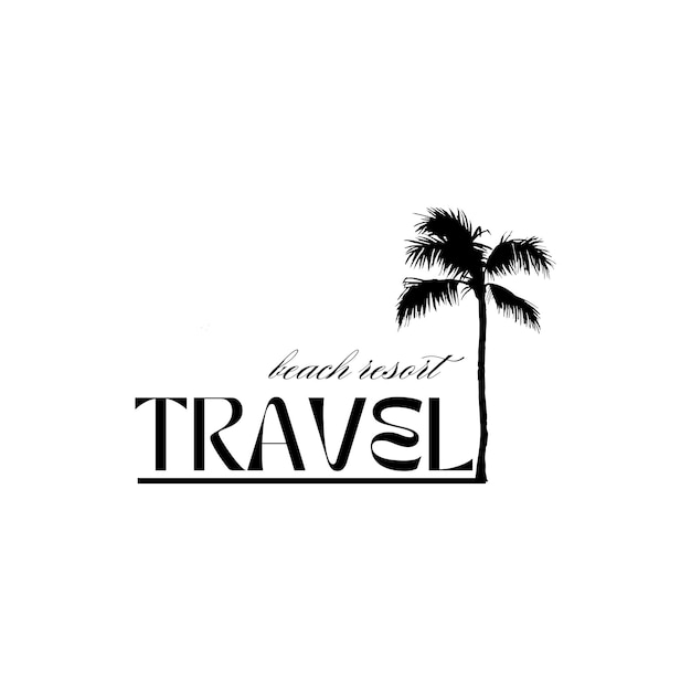 El logotipo de Travel Beach Resort