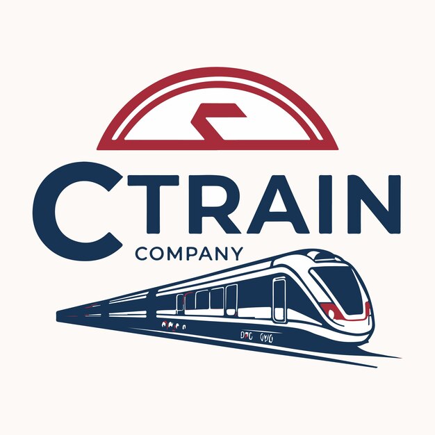 logotipo del tren para la marca