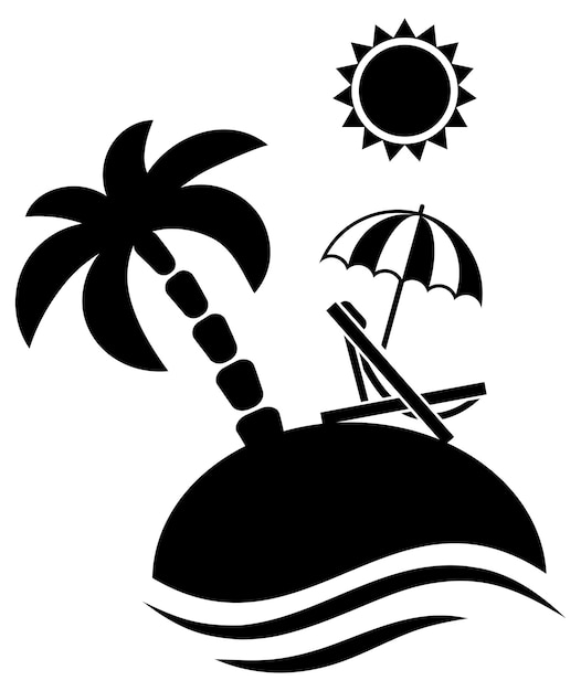 Vector logotipo de turismo