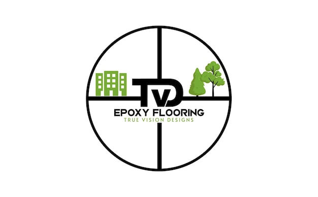 Logotipo de tvd farm and flooring