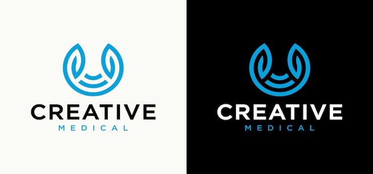 Vector logotipo u con diseño de línea moderna, logotipo u vector icono ilustración diseño moderno, logotipo de letra u de lujo
