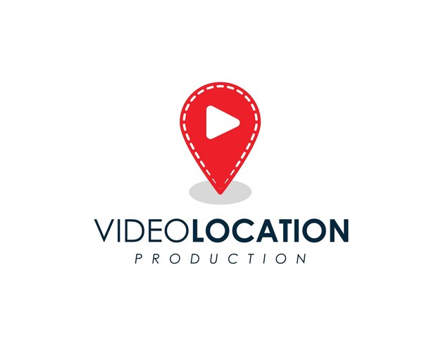 Logotipo de ubicación de vídeo