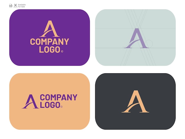 Un logotipo último diseño de logotipo