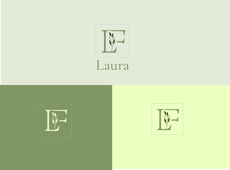 Vector logotipo único y memorable de las tiendas de flores de lujo