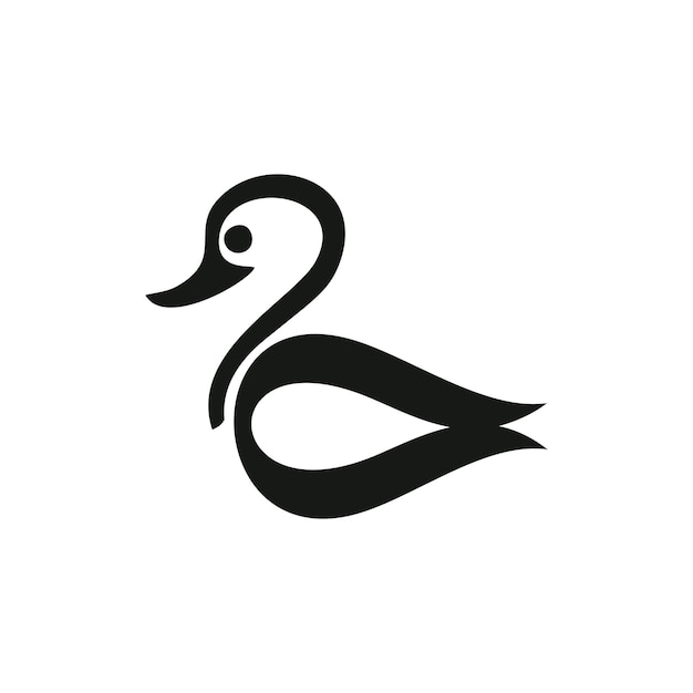 el logotipo único del pájaro