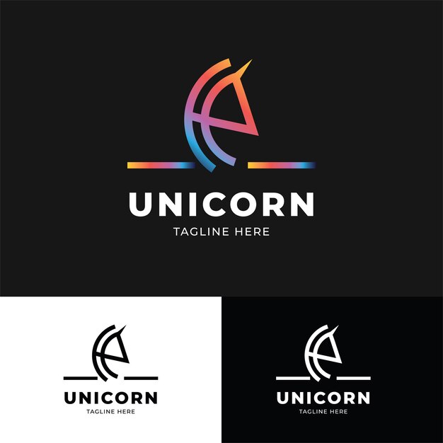 logotipo de unicornio