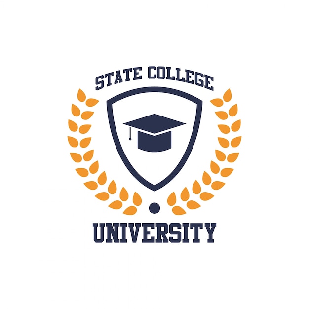 El logotipo de la universidad