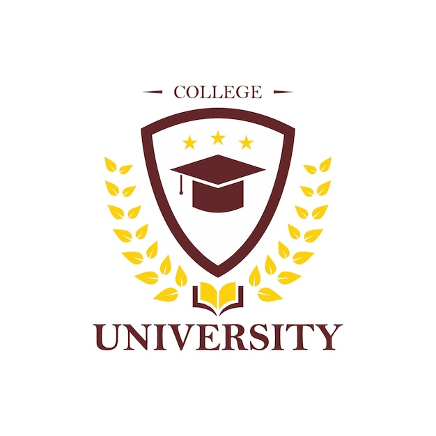 El logotipo de la universidad