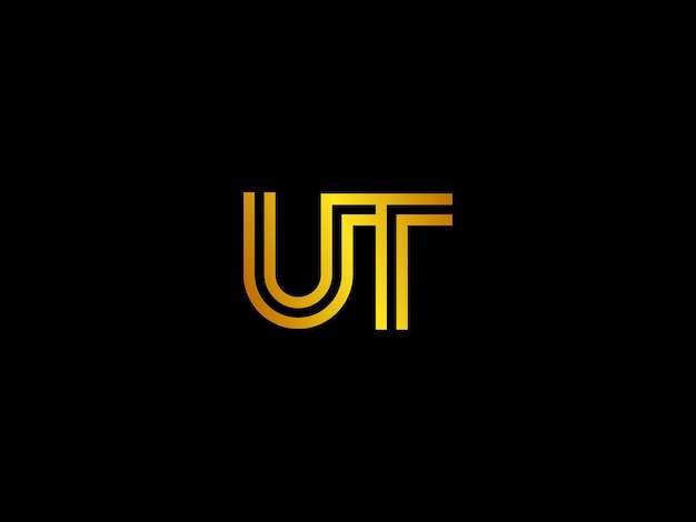 Logotipo de Ut sobre un fondo negro