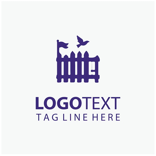 El logotipo de la valla