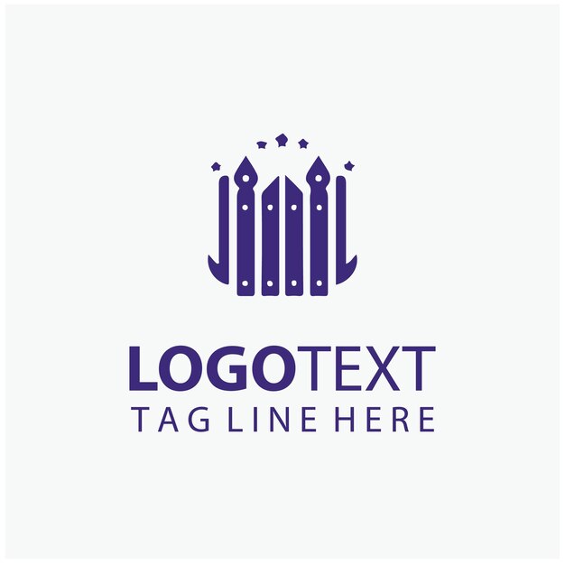 El logotipo de la valla