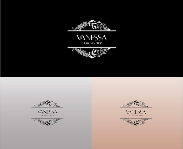 Logotipo de vanessa por asna ali