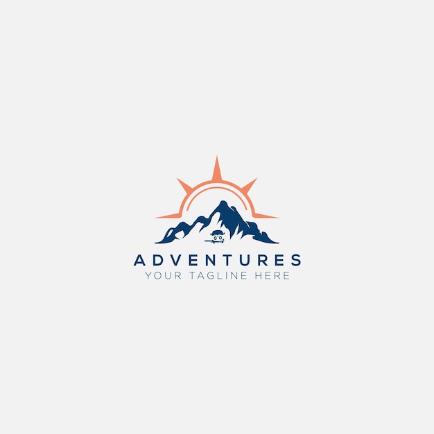 Logotipo de Vans Adventure Mountain y Compass Sun