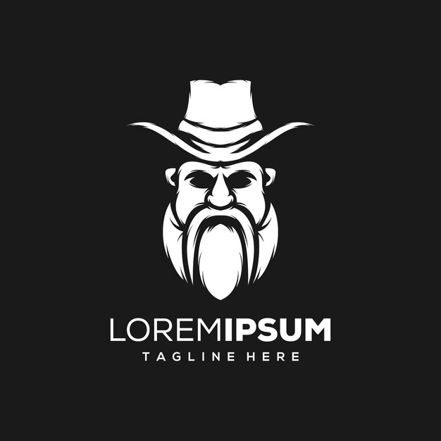 Logotipo de vaquero