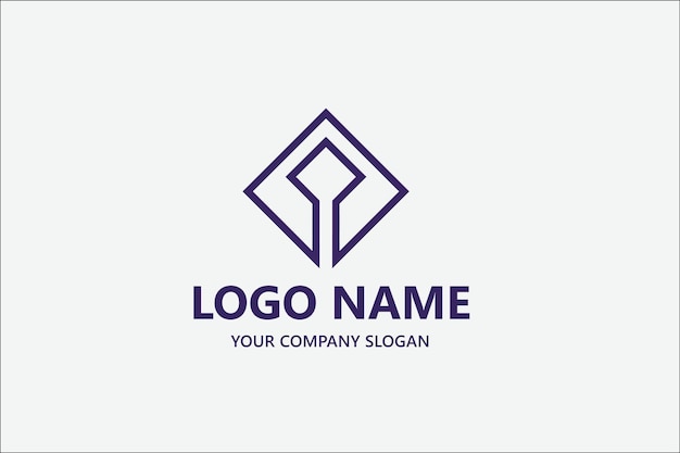 Logotipo de vector abstracto en forma de G