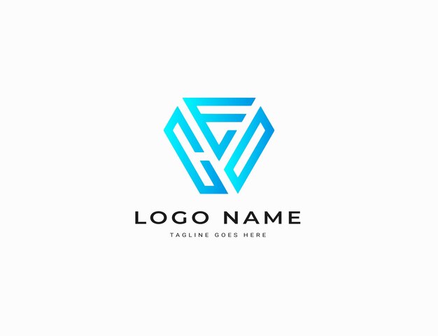 Logotipo de vector corporativo de identidad de marca Diseño de logotipo de CEO.