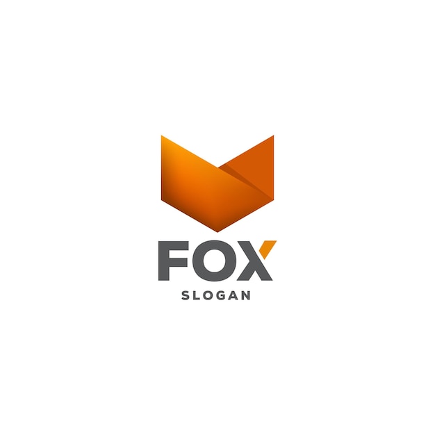 Logotipo de vector de fox