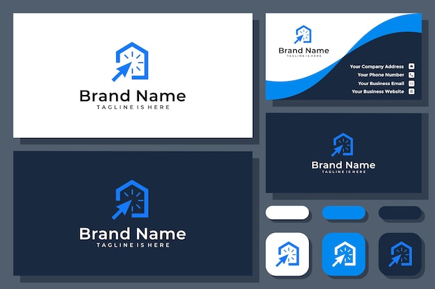 logotipo vector inicio cheque resumen monograma