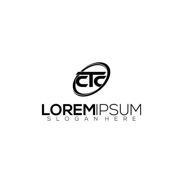 logotipo del vector de letra inicial en color completo