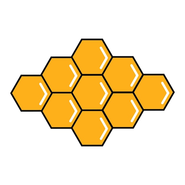 Logotipo y vector de miel