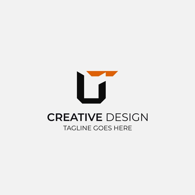 El logotipo del vector mínimo
