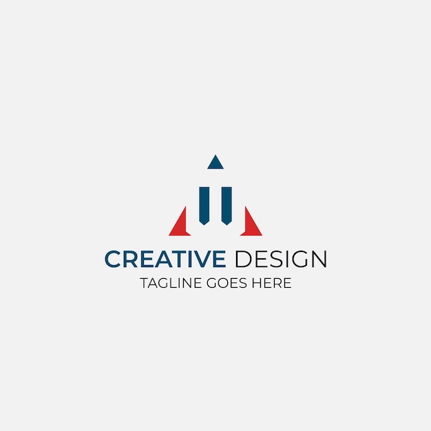 El logotipo del vector mínimo