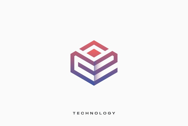 El logotipo del vector de producción de la tecnología multimedia de aplicaciones