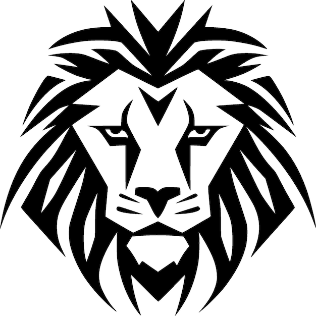 Logotipo vectorial de alta calidad de León Ilustración vectorial ideal para gráficos de camisetas