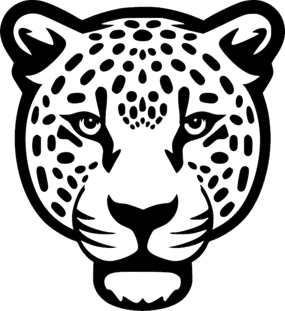 Vector logotipo vectorial de alta calidad de leopardo ilustración vectorial ideal para gráficos de camisetas