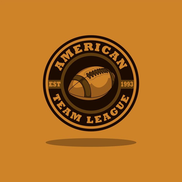 Logotipo vectorial americano