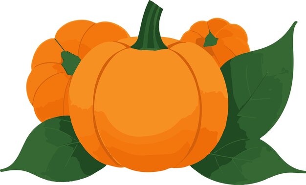 Logotipo vectorial de la calabaza