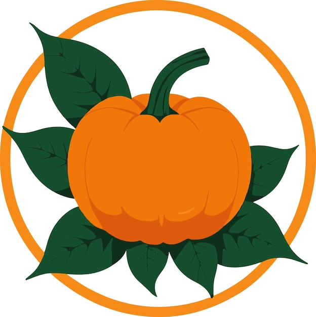 Vector logotipo vectorial de la calabaza